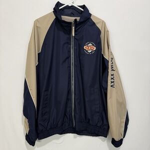 Puma men's XL Super Bowl XXXV Tampa 2001 polyester windbreaker jacket (c)
